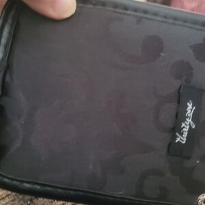 THIRTY ONE FLORAL LUGGAGE TAG - BLACK